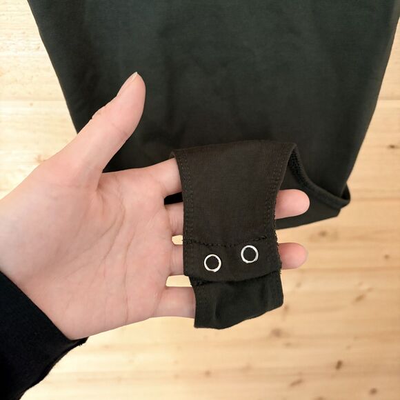 Stradivarius Cotton Bodysuit with Lace Detail in Green NWT - Picture 10 of 13